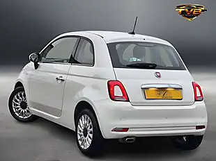 Used 2019 Fiat 500 Lounge Bossa Nova White - Interior and Exterior details 5