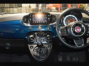 Used 2019 Fiat 500 Lounge Epic Blue - Interior and Exterior details 11