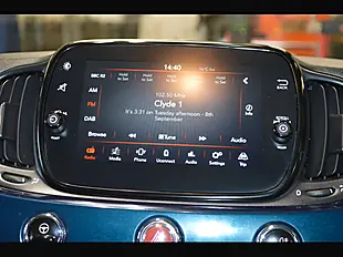 Used 2019 Fiat 500 Lounge Epic Blue - Interior and Exterior details 15