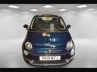 Used 2019 Fiat 500 Lounge Epic Blue - Interior and Exterior details 2