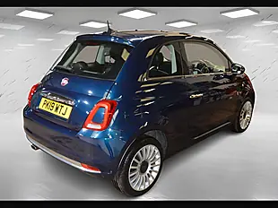 Used 2019 Fiat 500 Lounge Epic Blue - Interior and Exterior details 6