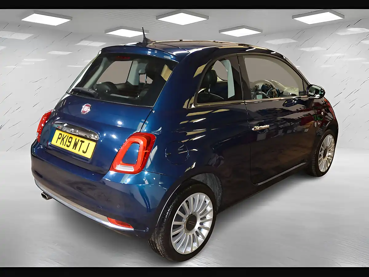 Used 2019 Fiat 500 Lounge Epic Blue - Interior and Exterior details 6