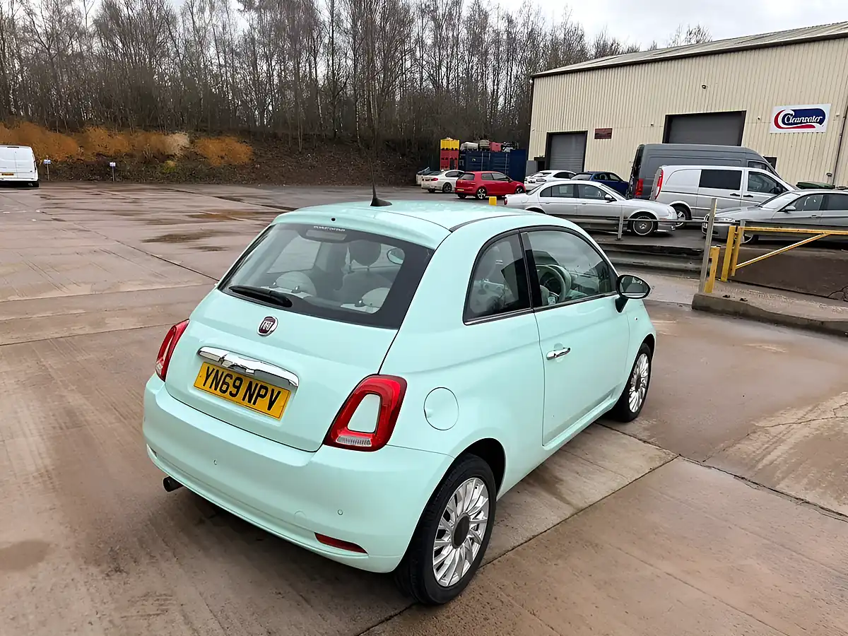 Used 2019 Fiat 500 Lounge Green - Interior and Exterior details 10