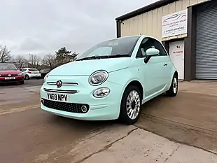 Used 2019 Fiat 500 Lounge Green - Interior and Exterior details 4