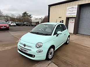 Used 2019 Fiat 500 Lounge Green - Interior and Exterior details 5