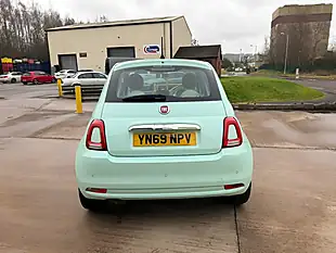 Used 2019 Fiat 500 Lounge Green - Interior and Exterior details 8