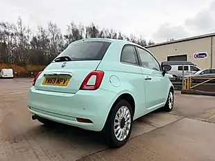 Used 2019 Fiat 500 Lounge Green - Interior and Exterior details 9
