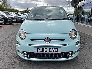 Used 2019 Fiat 500 Lounge Green - Interior and Exterior details 2