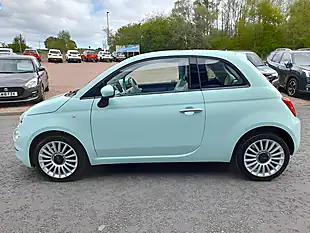 Used 2019 Fiat 500 Lounge Green - Interior and Exterior details 5
