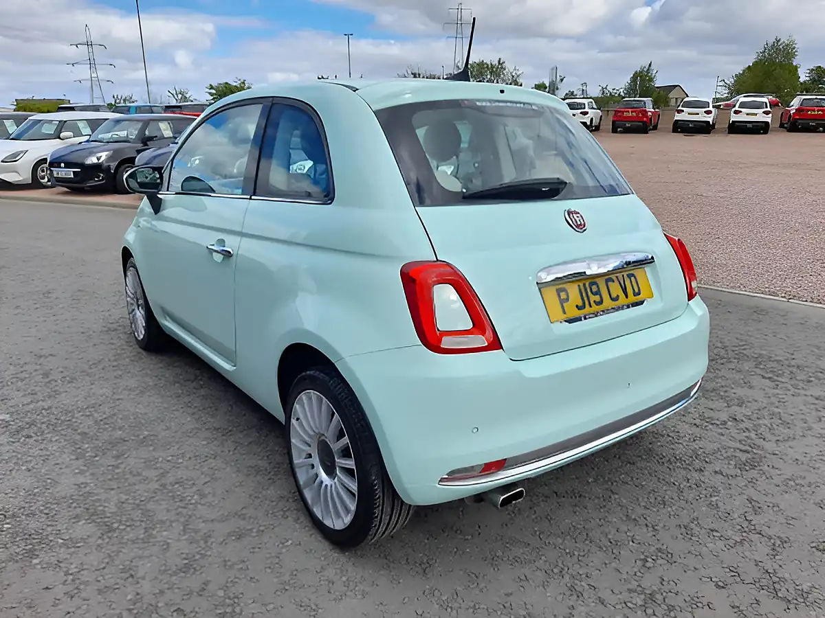 Used 2019 Fiat 500 Lounge Green - Interior and Exterior details 6
