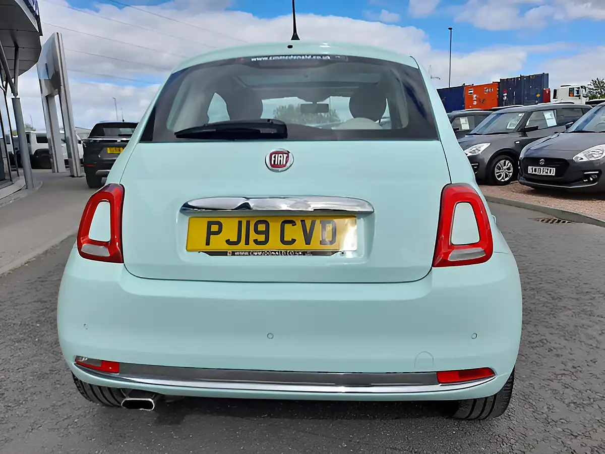 Used 2019 Fiat 500 Lounge Green - Interior and Exterior details 7