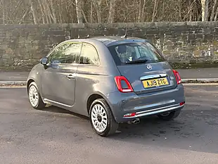 Used 2019 Fiat 500 Lounge Grey - Interior and Exterior details 11