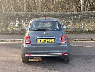 Used 2019 Fiat 500 Lounge Grey - Interior and Exterior details 17