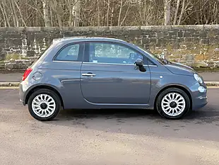 Used 2019 Fiat 500 Lounge Grey - Interior and Exterior details 5