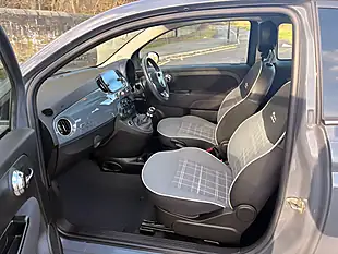 Used 2019 Fiat 500 Lounge Grey - Interior and Exterior details 8