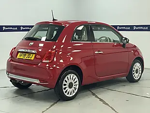 Used 2019 Fiat 500 Lounge Pasodoble Red - Interior and Exterior details 10