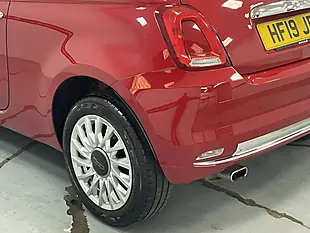 Used 2019 Fiat 500 Lounge Pasodoble Red - Interior and Exterior details 13