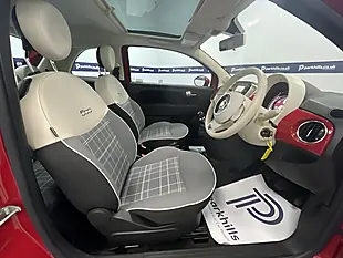 Used 2019 Fiat 500 Lounge Pasodoble Red - Interior and Exterior details 14