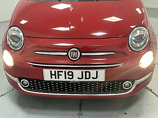 Used 2019 Fiat 500 Lounge Pasodoble Red - Interior and Exterior details 7