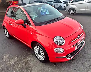 Used 2019 Fiat 500 Lounge Pink - Interior and Exterior details 3
