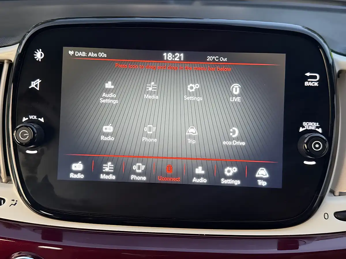 Used 2019 Fiat 500 Lounge Red - Interior and Exterior details 13