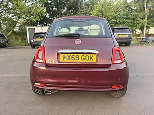 Used 2019 Fiat 500 Lounge Red - Interior and Exterior details 14