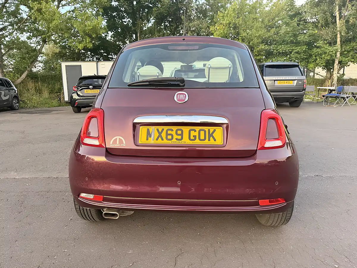 Used 2019 Fiat 500 Lounge Red - Interior and Exterior details 14