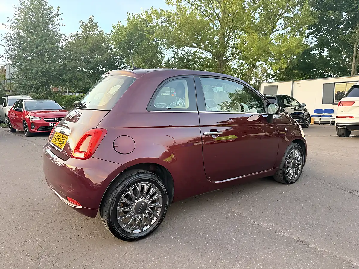 Used 2019 Fiat 500 Lounge Red - Interior and Exterior details 4