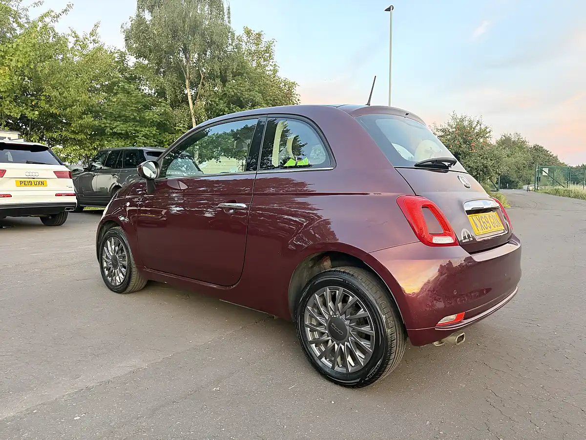 Used 2019 Fiat 500 Lounge Red - Interior and Exterior details 5