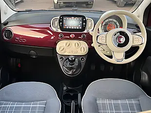 Used 2019 Fiat 500 Lounge Red - Interior and Exterior details 7