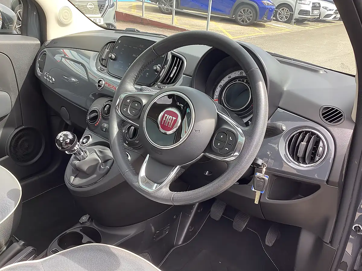 Used 2019 Fiat 500 Lounge Tech House Grey - Interior and Exterior details 7