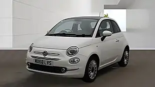 Used 2019 Fiat 500 Lounge White - Interior and Exterior details 2