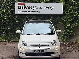 Used 2019 Fiat 500 Lounge White - Interior and Exterior details 2