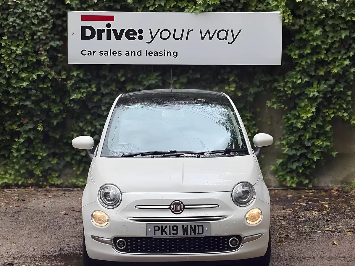 Used 2019 Fiat 500 Lounge White - Interior and Exterior details 2