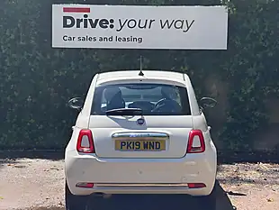 Used 2019 Fiat 500 Lounge White - Interior and Exterior details 8