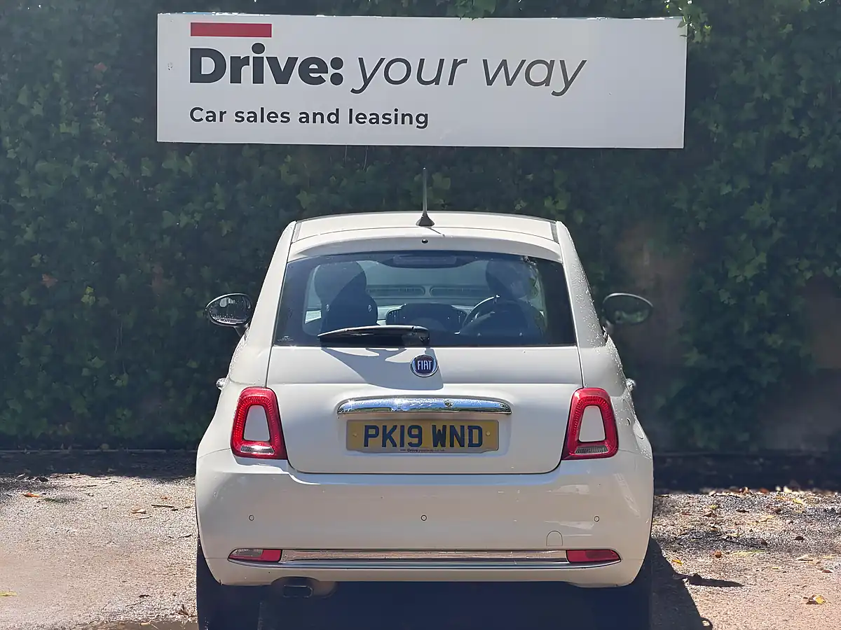 Used 2019 Fiat 500 Lounge White - Interior and Exterior details 8