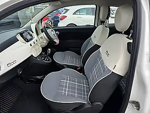 Used 2019 Fiat 500 Lounge White - Interior and Exterior details 10