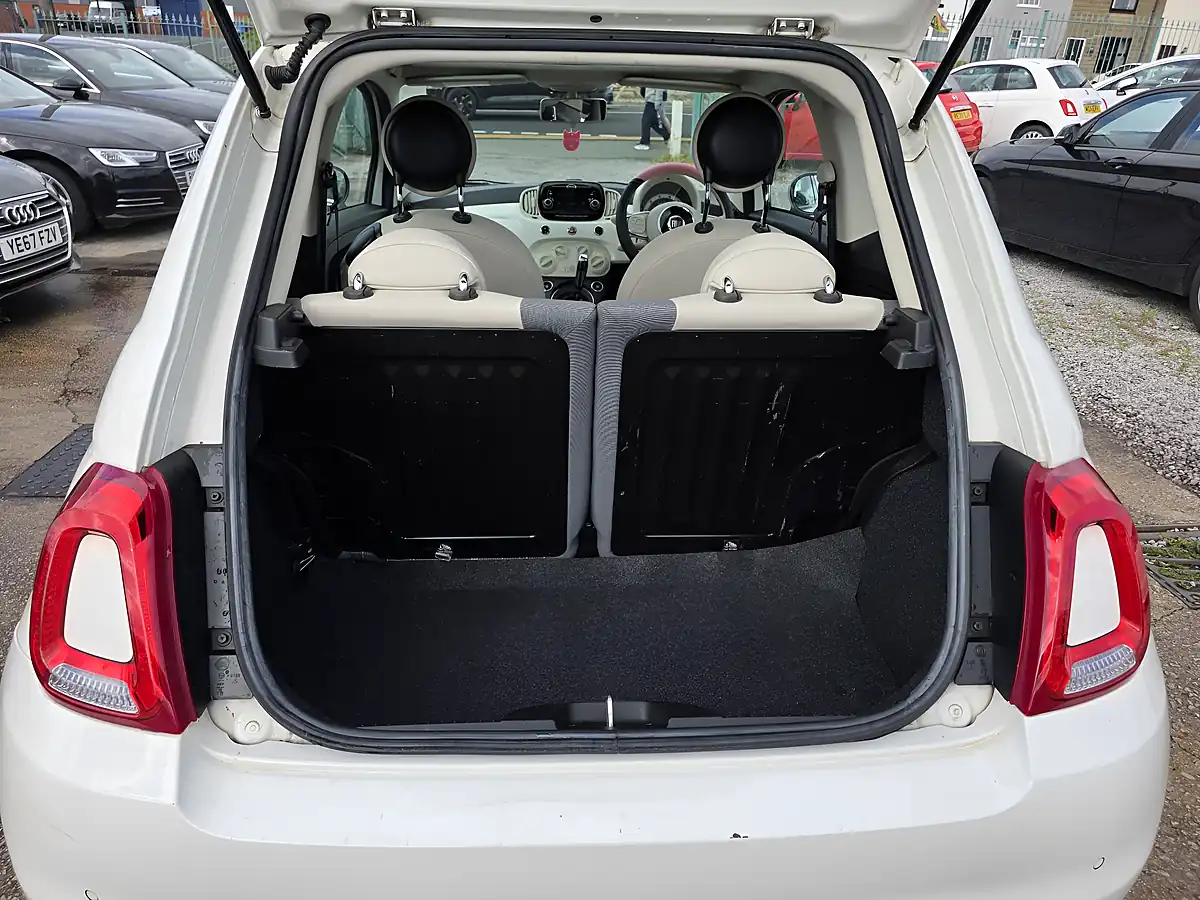 Used 2019 Fiat 500 Lounge White - Interior and Exterior details 15