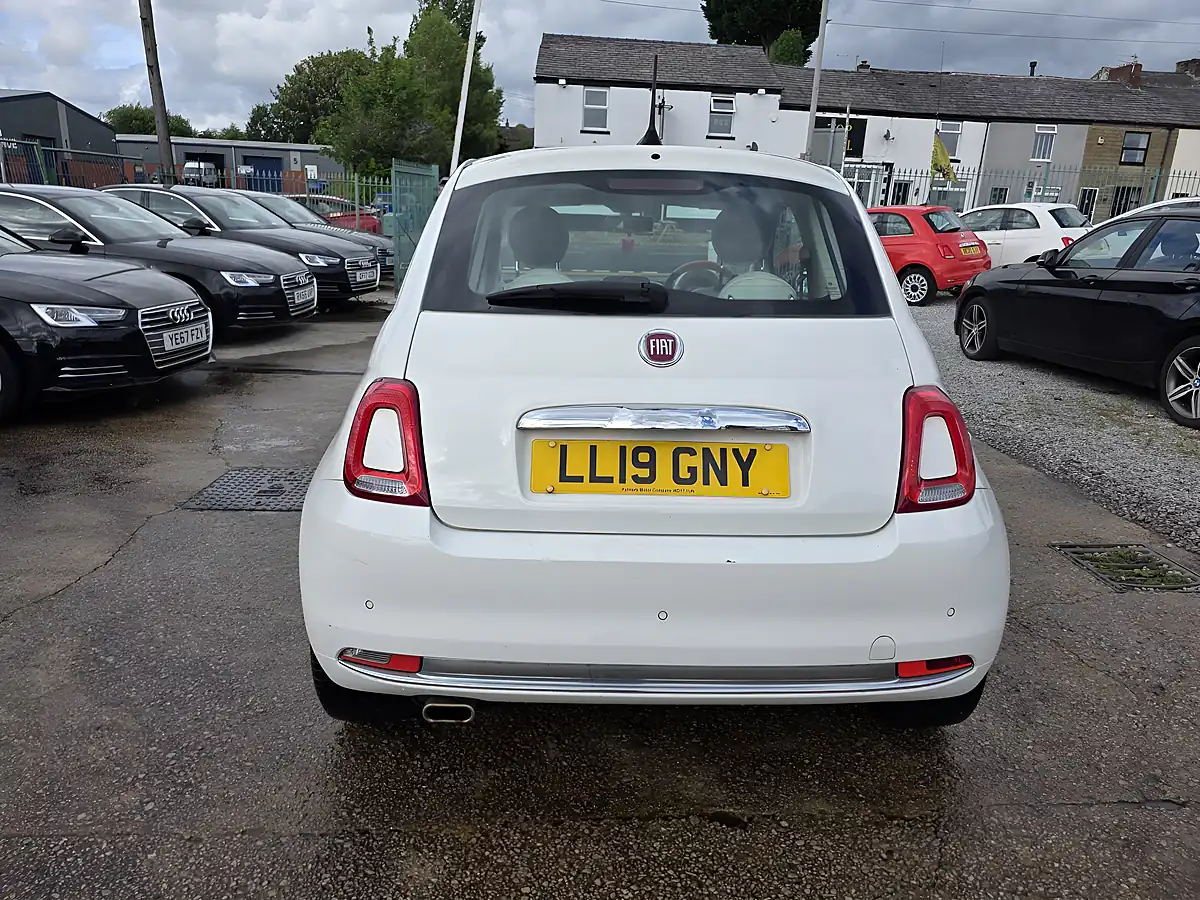 Used 2019 Fiat 500 Lounge White - Interior and Exterior details 7