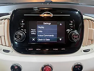 Used 2019 Fiat 500 Lounge White - Interior and Exterior details 16