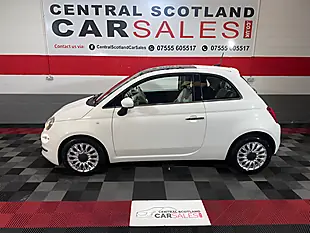 Used 2019 Fiat 500 Lounge White - Interior and Exterior details 2