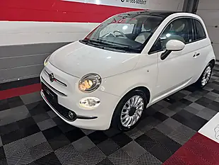 Used 2019 Fiat 500 Lounge White - Interior and Exterior details 3