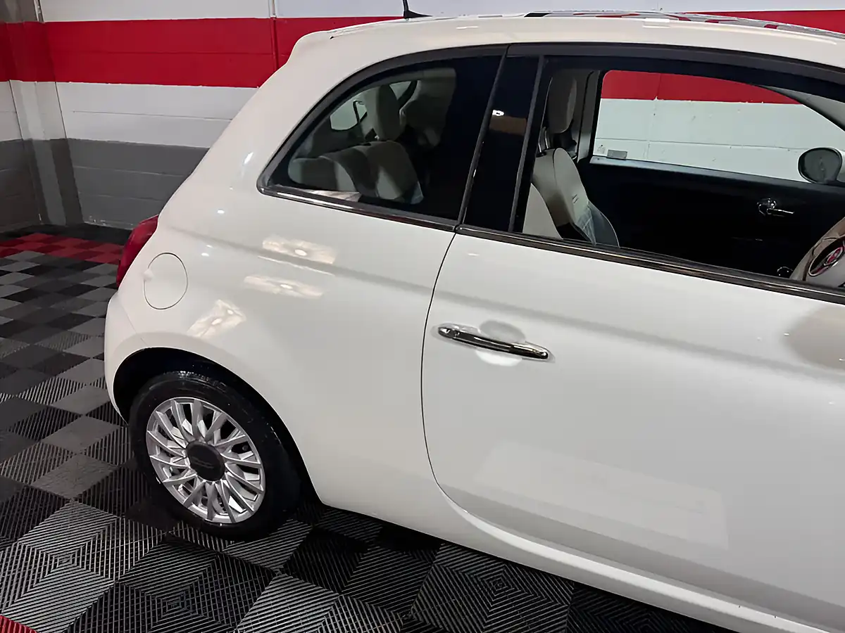 Used 2019 Fiat 500 Lounge White - Interior and Exterior details 4