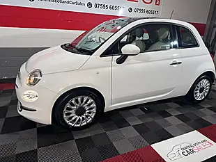 Used 2019 Fiat 500 Lounge White - Interior and Exterior details 5
