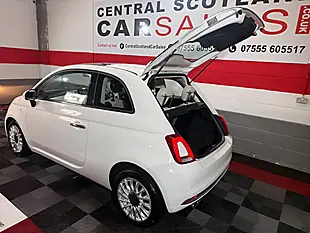 Used 2019 Fiat 500 Lounge White - Interior and Exterior details 9