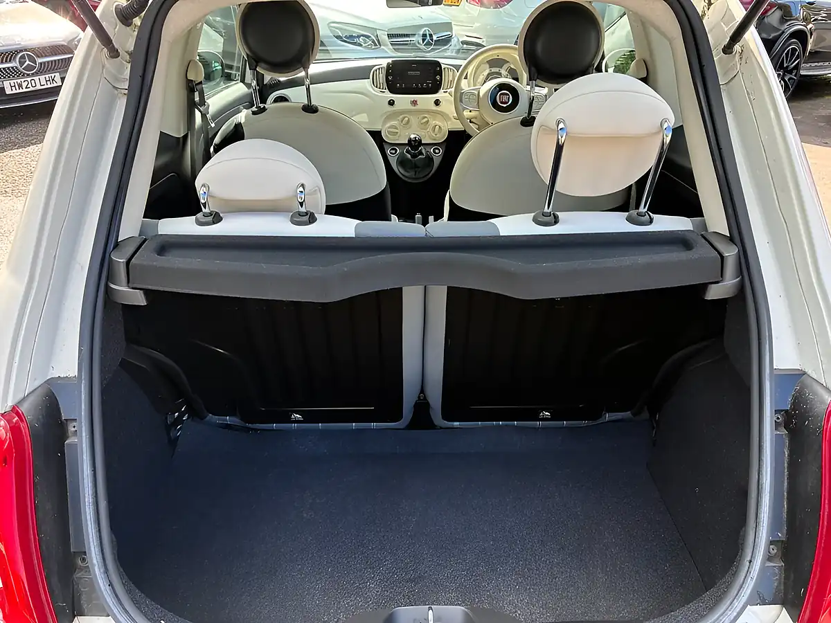 Used 2019 Fiat 500 Lounge White - Interior and Exterior details 10