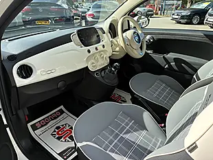 Used 2019 Fiat 500 Lounge White - Interior and Exterior details 16