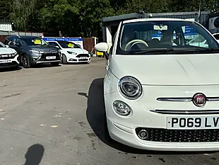 Used 2019 Fiat 500 Lounge White - Interior and Exterior details 8