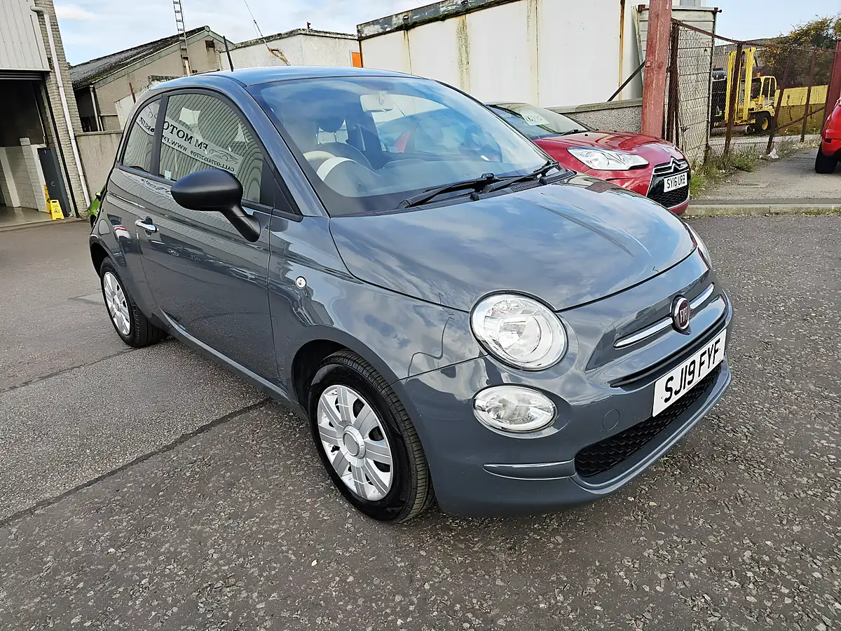 Used 2019 Fiat 500 Pop Grey - Interior and Exterior details 2