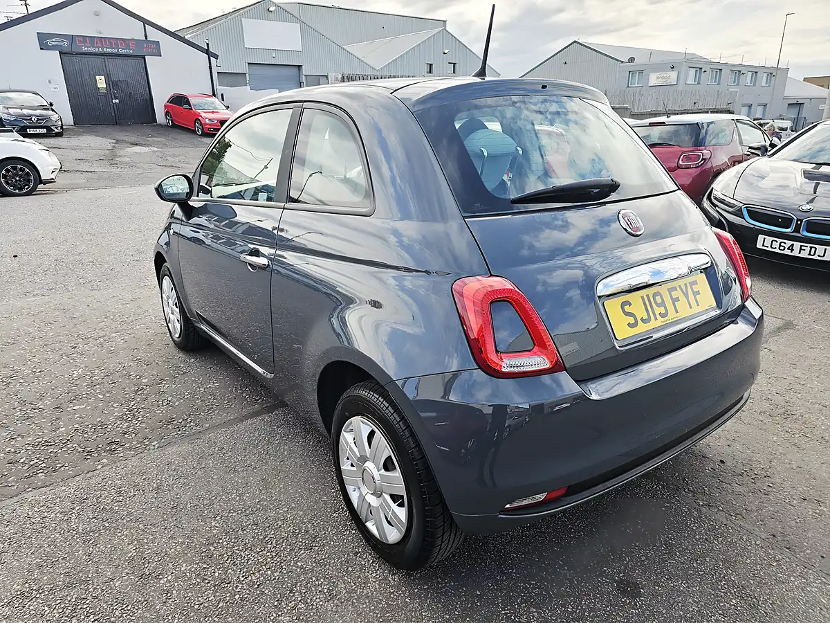 Used 2019 Fiat 500 Pop Grey - Interior and Exterior details 5